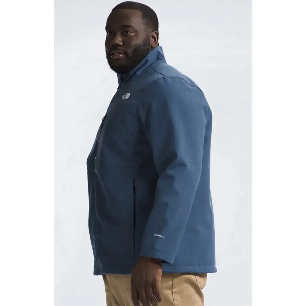 Mens Size 5X The North Face Jacket Softshell Apex Bionic 3 Midnight Petrol Blue